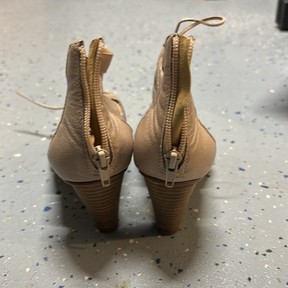 Nine West Minimal Sandal Bootie Heel - Picture 3 of 5